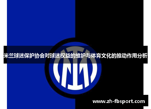米兰球迷保护协会对球迷权益的维护与体育文化的推动作用分析